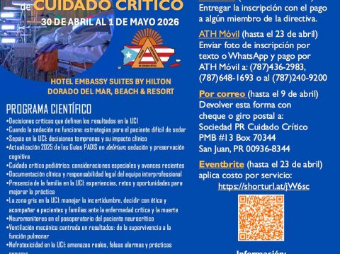 30a CONVENCIÓN PUERTORRIQUEÑA DE CUIDADO CRÍTICO.