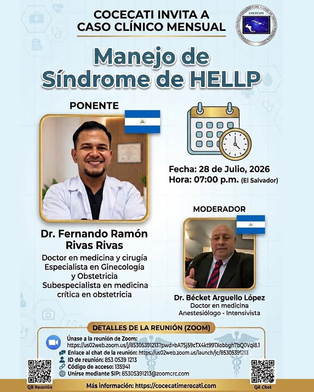 Caso clínico mensual: Manejo Síndrome de Hellp